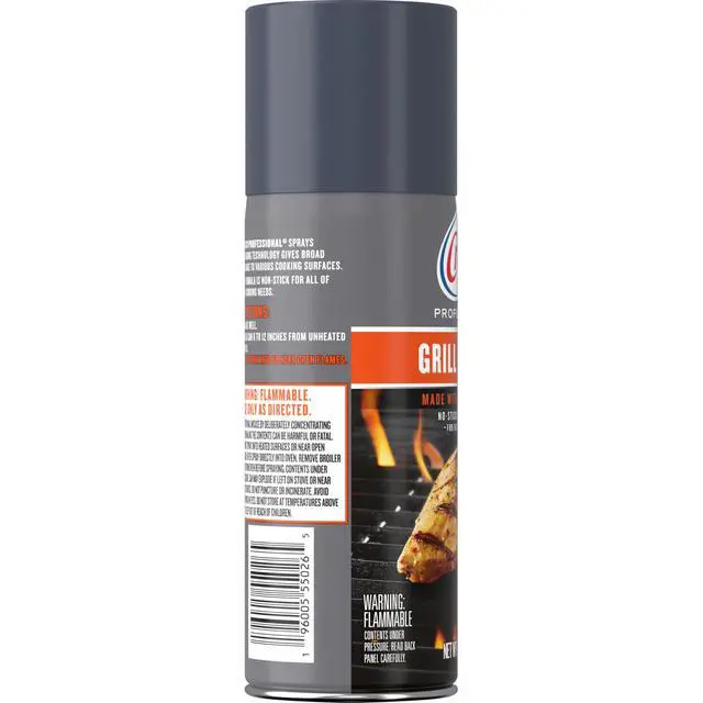 Alt view image 2 of 6 - Professional No-Stick Cooking Spray, Grill Master, 12 Ounce