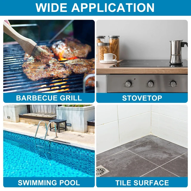 Alt view image 6 of 7 - 20 Pack Pumice Stone for Toilet Bowl Ring and Pool Cleaning,White | Scouring Pads Remove Pool Tile Hard Water Stains, Safe Kitchen Bath Surfaces and Feet Callus Care, Effective Cleaning Stick