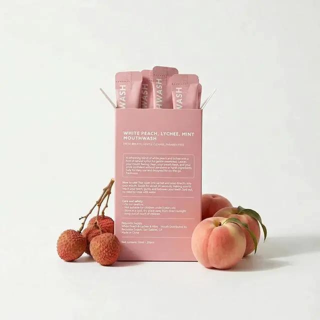Alt view image 2 of 5 - Back to School Hygiene Essentials | Travel Mouthwash Packets, Alcohol-Free with Xylitol, Fresh Breath Anytime