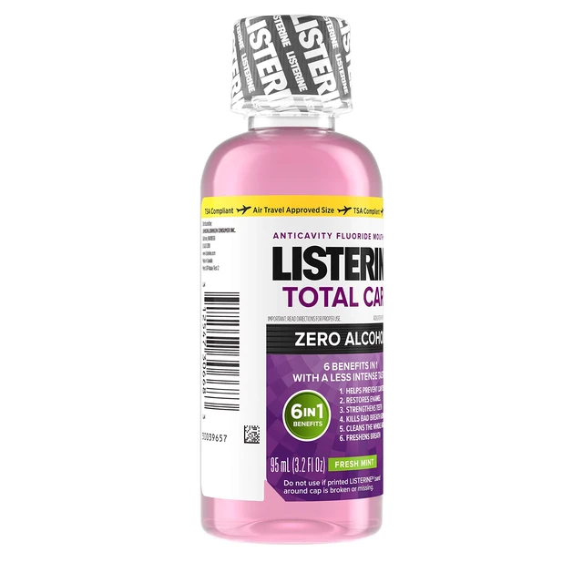 Alt view image 4 of 7 - Total Care Zero Mouthwash, Fresh Mint, 3.2 Ounce