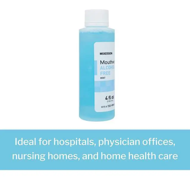 Alt view image 3 of 5 - Mouthwash, 4 oz, 1 ct | Alcohol-Free, Mint Flavor