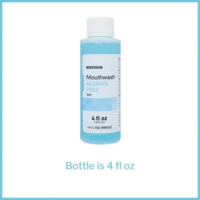 Alt view image 4 of 5 - Mouthwash, 4 oz, 1 ct | Alcohol-Free, Mint Flavor