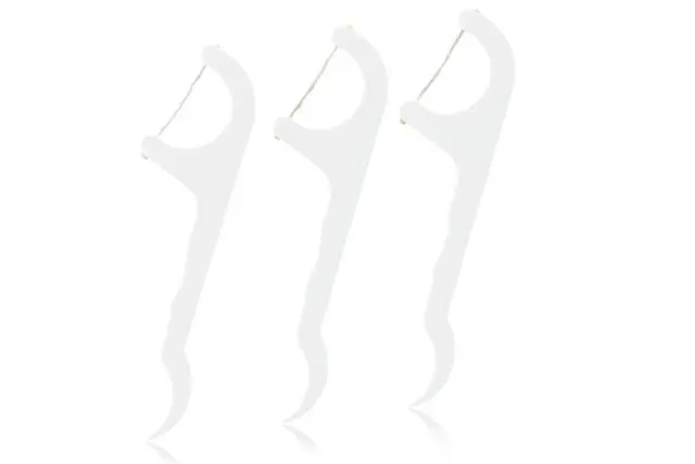 Alt view image 3 of 7 - Original Dental Floss Picks - Premium Angled, Easy Reach Back Teeth | Tooth Flossers | Unflavored, 30 ct, w/Travel Case