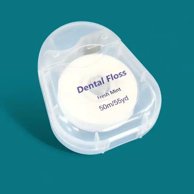 Alt view image 7 of 7 - 2 Set Stainless Steel Dental Floss Set with Replaceable Picks, Toothpick Holder & 1968.5inch Roll - Portable Oral Care Kit in PVC Case