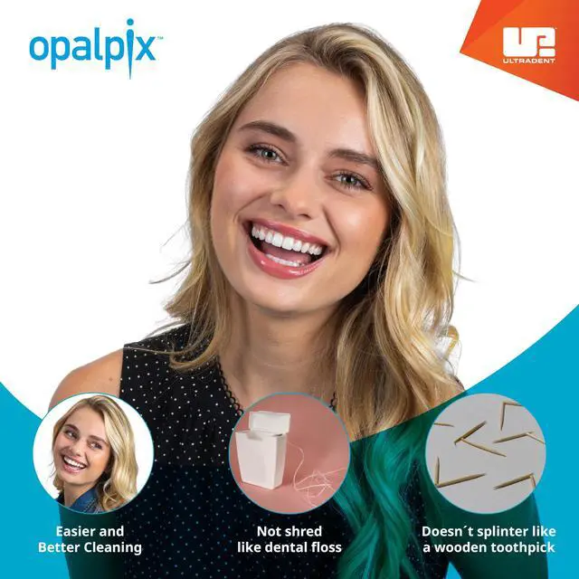 Alt view image 3 of 7 - 32ct - 5590-1 | Soft Flexible Tip - Toothpicks - Teeth Floss - Reusable Plastic Tooth Dental Pick Oral Care