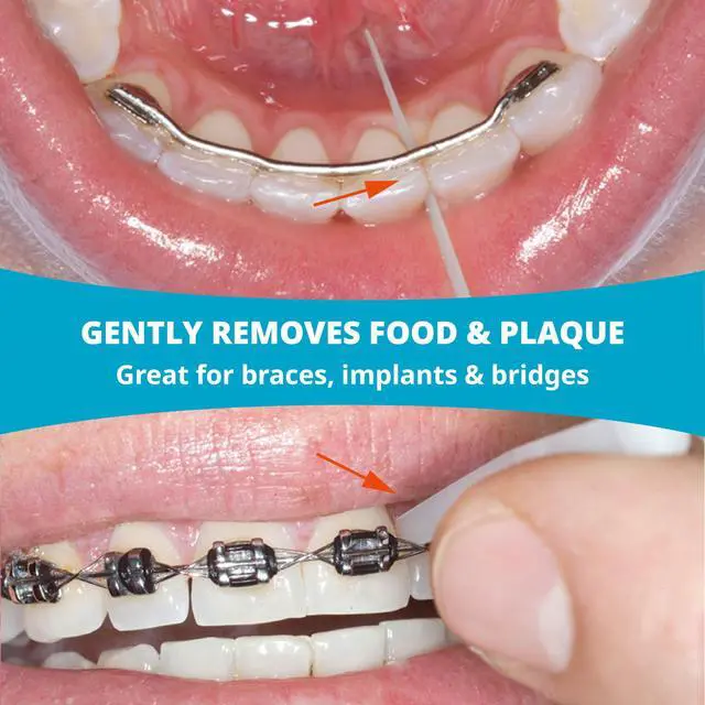 Alt view image 6 of 7 - 32ct - 5590-1 | Soft Flexible Tip - Toothpicks - Teeth Floss - Reusable Plastic Tooth Dental Pick Oral Care