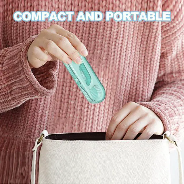 Alt view image 7 of 7 - 10 Pack Flosser Dispenser Dental Floss Case, Mini Floss Picks, Professional Toothpicks with Travel Case, Travel Purse Essentials for Teeth Cleaning, Portable and Hygienic