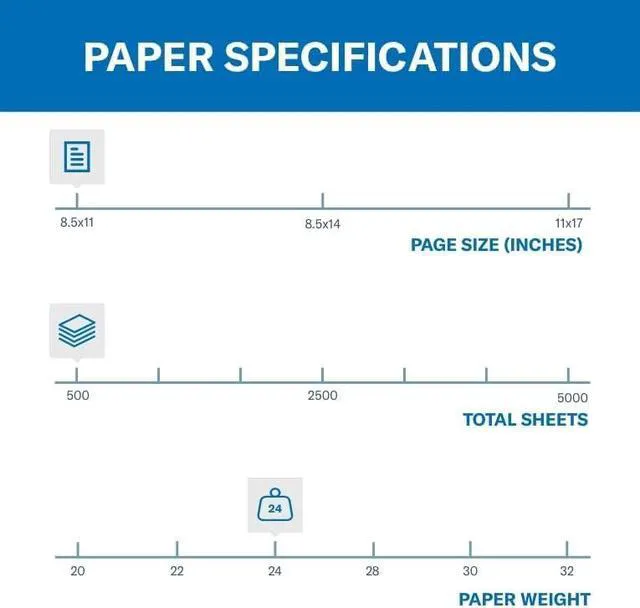 Alt view image 3 of 6 - Colored Paper, 24 lb Canary Printer Paper, 8.5 x 11-1 Ream (500 Sheets) - Made in the USA, Pastel Paper, 104307R