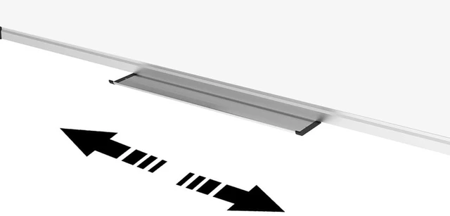 Alt view image 6 of 7 - XBoard Magnetic Whiteboard 48 x 36, White Board 4 x 3, Dry Erase Board with Detachable Marker Tray