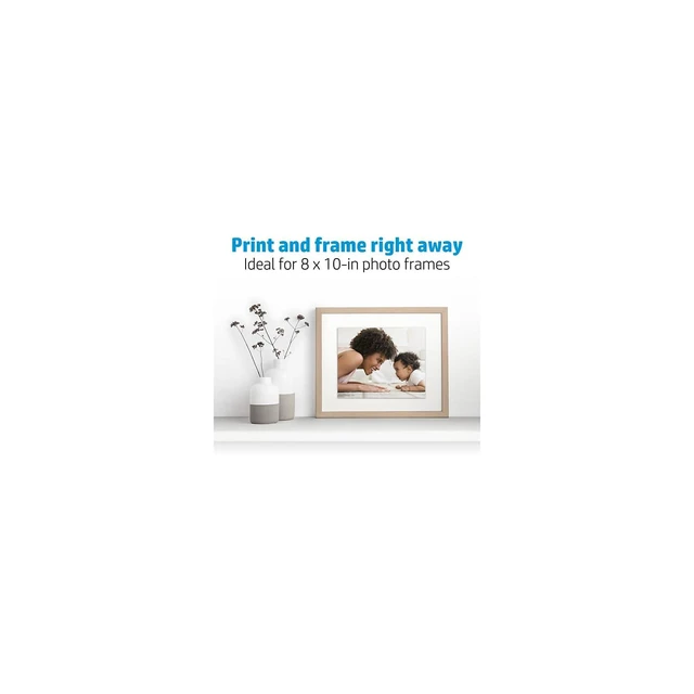 Alt view image 6 of 7 - Advanced Photo Paper, Glossy, 65 lb, 8 x 10 in., 203 x 254 mm, 25 sheets (6J777A)