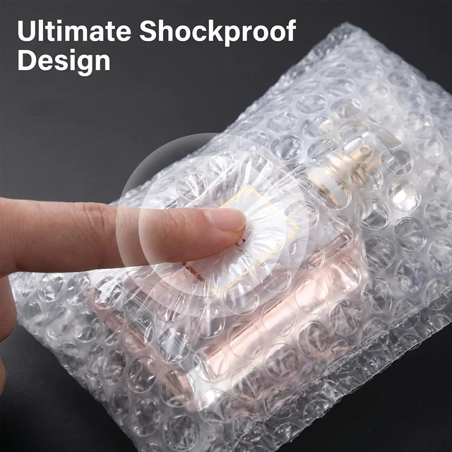 Alt view image 3 of 7 - 500Pcs Small Bubble Pouches Wrap, 3.15"x4" Clear Bubble Out Bag for Packing Double Walled Moving Supplies Bubble Bags for Fragile Dishes China Plates, Bubble Pouch Bags for Shipping Storage Wrapping