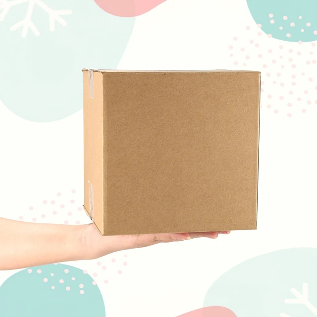 Alt view image 7 of 7 - 25 Packs 7x7x7 Shipping Boxes, Brown Mailing Boxes Corrugated Cardboard Boxes for Small Business, Easy Assemble for Shipping Packing Mailing Bulk