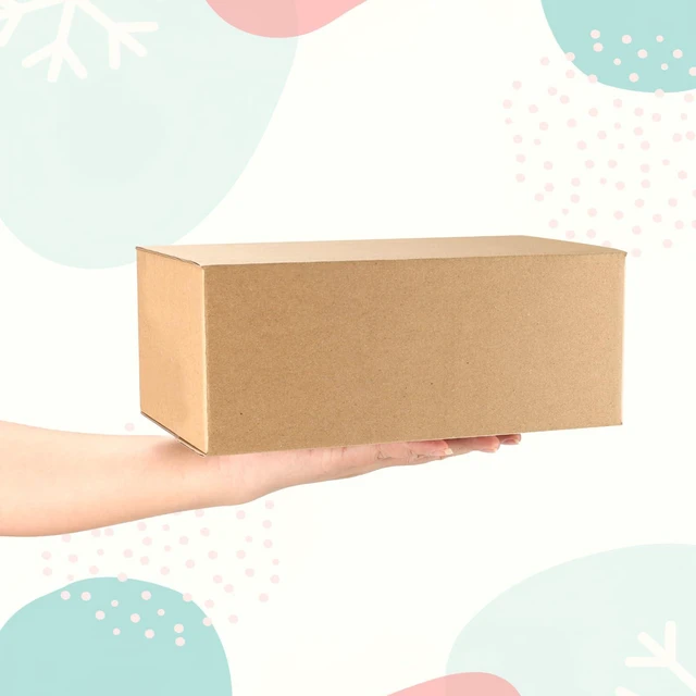 Alt view image 7 of 7 - 25 Packs 10x6x4 Shipping Boxes, Brown Mailing Boxes Corrugated Cardboard Boxes for Small Business, Easy Assemble for Shipping Packing Mailing Bulk