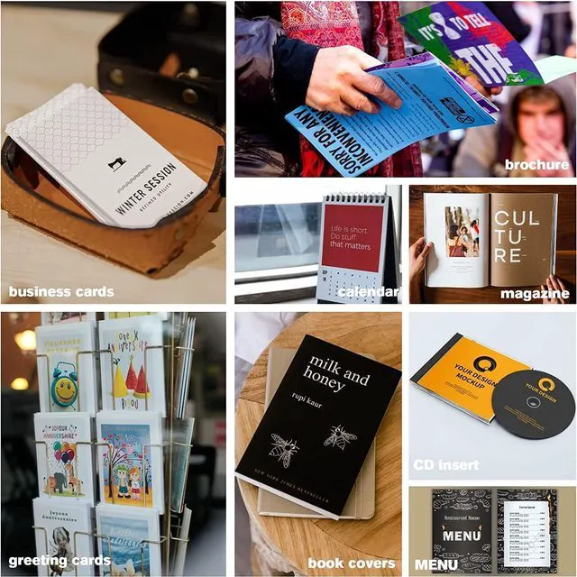 Alt view image 2 of 7 - 100 Sheets Thin Matte Presentation Paper Photo Double Sided 8.5x11 38lb 140gsm Printable on Both Sides Brochure Photos Picture Poster Playbill Flyer 6.5 Mil Coated for laser and Inkjet Printer