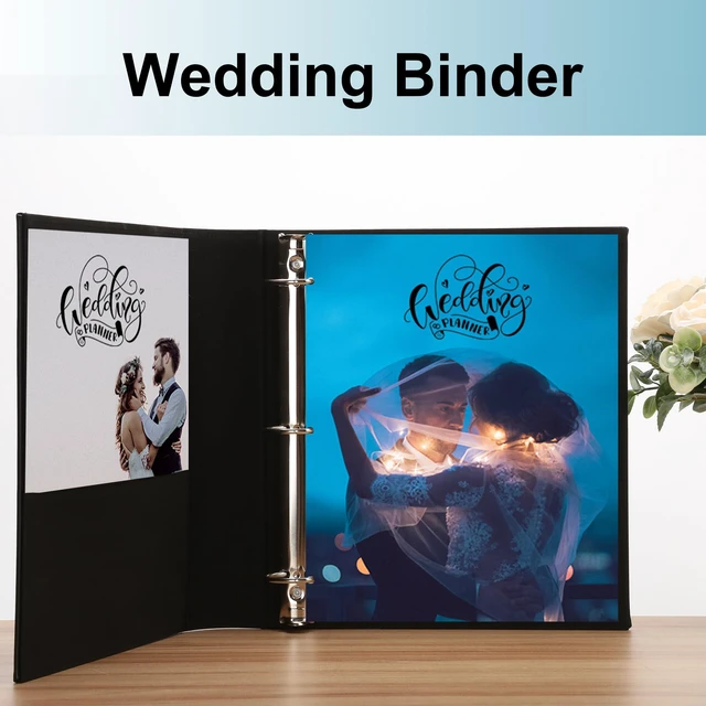 Alt view image 7 of 7 - 2 Pcs Vintage Hardback 3 Ring Binder 3 Inch, Professional Leather Binder 3 Ring, Three Ring Binders Fits 8.5 x 11, D Ring Binders for Home, School and Office- (1 Black and 1 Dark Green)