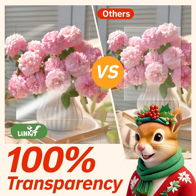 Alt view image 3 of 7 - 200 Sheets Laser Transparency Film 8.5x11 Color Transparent Paper OHP Clear Overhead Projector Film 8.5x11" for Laser Jet Printer Copier Copy Copies Photo Transparent Film A4 Letter Size (200)