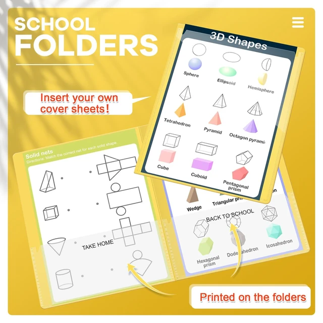 Alt view image 3 of 7 - 72 Pcs Plastic Take Home Folders with 2 Pockets Parent Teacher Classroom Communication Homework Folder for Students Parent Teacher Connect (Yellow)