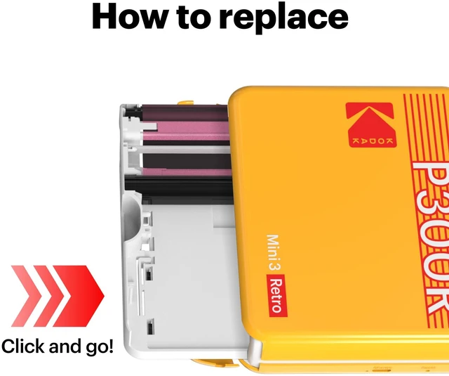Alt view image 3 of 5 - 4PASS 3x3 Cartridge Refill, 60 Sheets, Mini 3 & Mini Shot 3 Compatible with Mini 3 Retro/Era & Mini Shot 3 Retro/Era, Water, Fingerprint, Fade Resistant