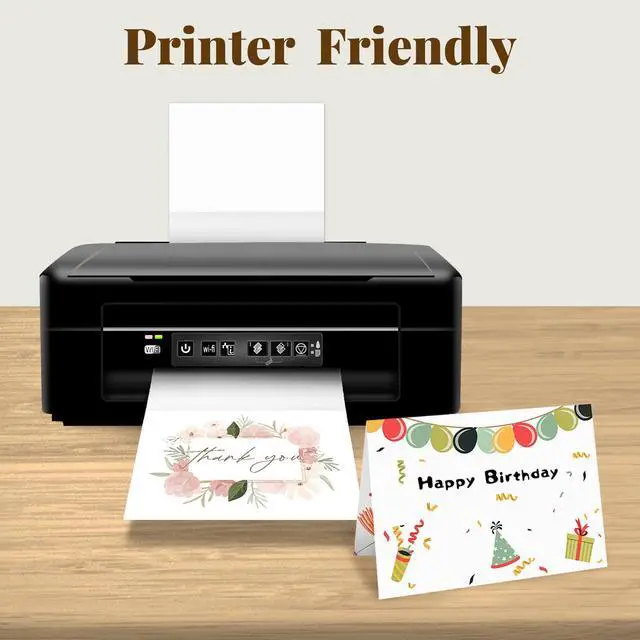 Alt view image 3 of 7 - 200 Pack Blank Cards and Envelopes 5x7 White for Invitations