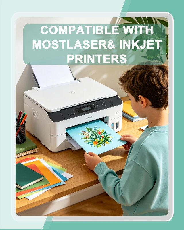Alt view image 6 of 7 - Colored Copy Paper 8.5 x 11, Letter Size Printer Paper, 600 Sheets (150 Each of Pink, Green, Blue, Yellow), Jam-Free, Bulk Pastel Colored Paper for Arts & Crafts, DIY Projects, Made in USA