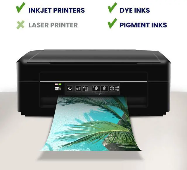 Alt view image 3 of 7 - 11x17 Matte Photo Paper, 200 GSM Inkjet Photo Paper 100 Sheets 54LB Picture Paper for Printer for Posters, Menus and Art Prints