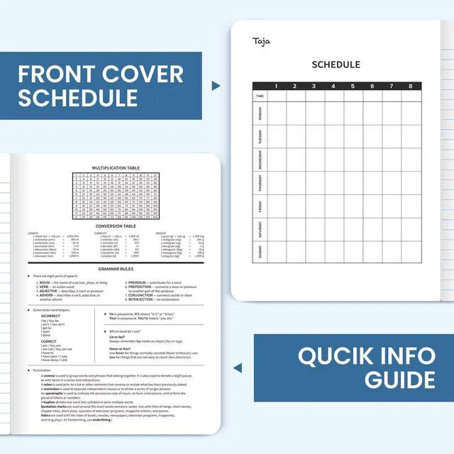 Alt view image 7 of 7 - College Ruled Composition Notebook 8 Pack School Supplies, 160 Pages 9-3/4" x 7-1/2" Aesthetic Composition Notebooks, 80 Sheets, Pastel Colors, Perfect for School, Office and Note Taking