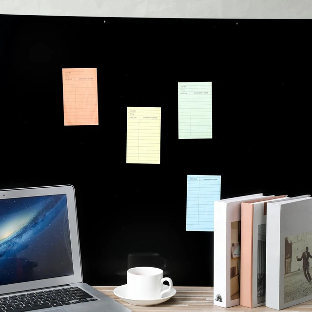 Alt view image 6 of 6 - Magnetic Board Steel, Display Magnetic, Black, 24 x 48 Inch Magnet Bulletin Boards for Walls Notes Photos for Home, Office, Classroom, Pre Drilled with Screws and Dry Wet Erase Feature