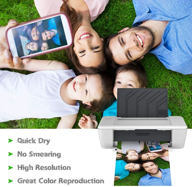 Alt view image 4 of 7 - Photo Paper Resin Coated 13x19 In Satin Photo Printer Paper 72lb for Inkjet Printer Water-Resistant Semi Gloss 50 Sheets
