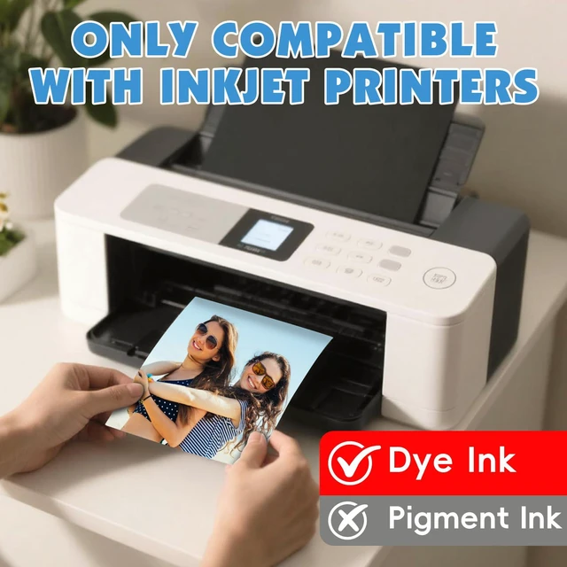Alt view image 3 of 7 - 1200 Sheets Glossy Photo Paper, 4in x 6in, 180GSM / 48lb Inkjet Photo Printer Paper, Picture Paper for Photos, Calendars, Brochures, Cards, Menus