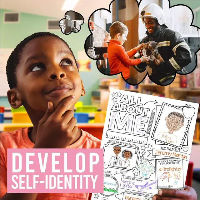 Alt view image 7 of 7 - 20 All About Me Posters Elementary Classroom Decor, Star Student Poster 100 Days of School Items, Student of the Week Poster Elementary Classroom Must Haves, End of School Year Teacher Supplies