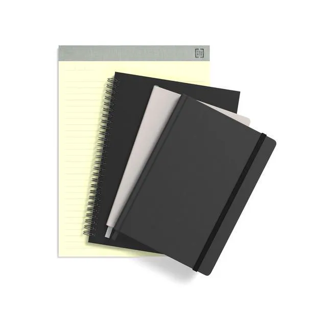 Alt view image 7 of 7 - Notepads, 8.25x11.75 Inch, Wide Ruled, White, 72-Pack 50 sheets per pad. Clean-tear pages for notes and everyday office writing