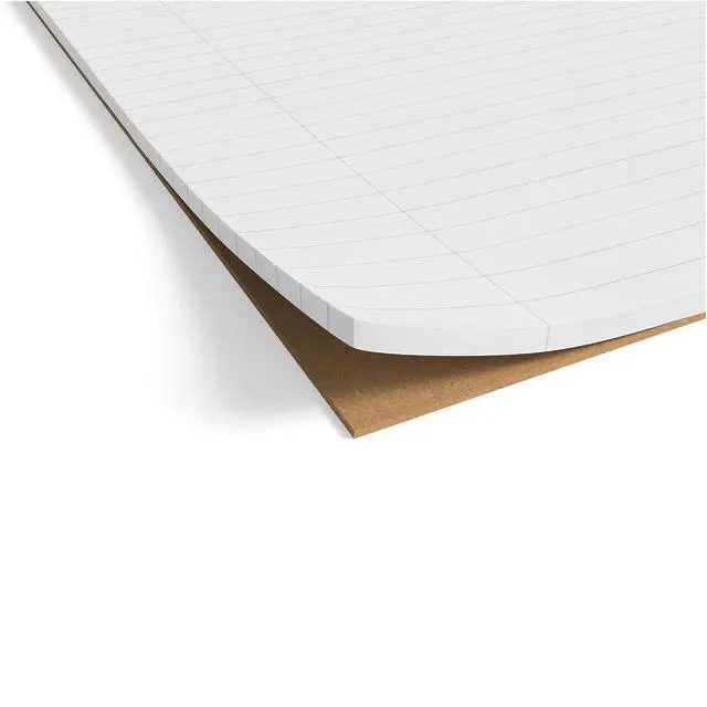 Alt view image 3 of 7 - Notepads, 8.25x11.75 Inch, Wide Ruled, White, 72-Pack 50 sheets per pad. Clean-tear pages for notes and everyday office writing