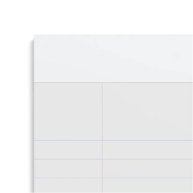 Alt view image 6 of 7 - Notepads, 8.25x11.75 Inch, Wide Ruled, White, 72-Pack 50 sheets per pad. Clean-tear pages for notes and everyday office writing
