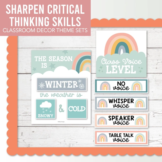 Alt view image 6 of 7 - Classroom Calendar Set -School Calendar Bulletin Board Decor Kids Class Calendar for Boho Classroom Decor, Kindergarten Preschool Teacher Must Haves, Homeschool & Daycare Essentials