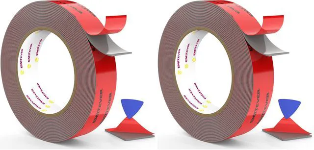 Main image of 1IN x 16.4FT Double Sided Tape Heavy Duty, Strong Acrylic Foam (Pack of 2)