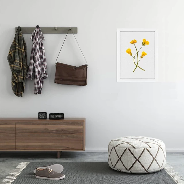 Alt view image 4 of 7 - Cork Board Bulletin Board, Cork Boards for Walls with Pins, Eye Bolts, gaskets, Screws, Pin Board for Office, School and Home (White, 17x23-2P)