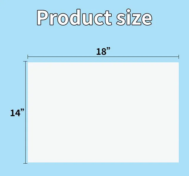 Alt view image 2 of 6 - 50Pcs White Poster Board,14inx18in White Poster Paper Blank Graphic Display Board Poster Board Bulk for School Arts,Classroom Crafts