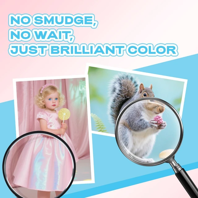 Alt view image 4 of 7 - 37lb Thin Flyer Paper Glossy 11x14 Inkjet 100 Sheets Single Side DIY Chip Bag 135gsm Photos Picture for Inkjet Printer with Dye Ink Brochure (11X14X100)