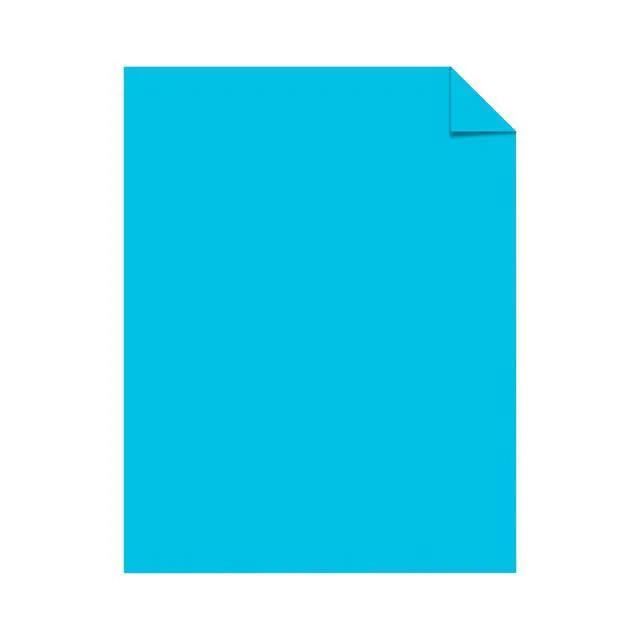Alt view image 3 of 5 - Astrobrights 30% Recycled Bright Color Paper,8 1/2in x 11in,24 Lb,FSC Certified,Lunar Blue,Ream Of 500 Sheets,21528,(Pack of 5)