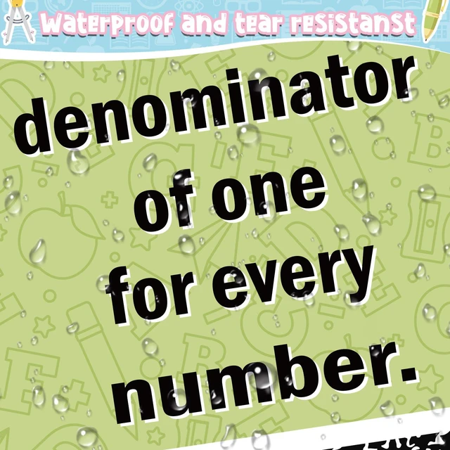 Alt view image 4 of 7 - 25 Pcs Invisible Math Posters Pencil Design Composition Book Border Math Classroom Decorations Educational Bulletin Board Sets for Elementary Middle School Mathematical Teacher Supplies