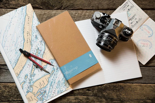 Alt view image 7 of 7 - Lined Regular Size Travelers Notebook Inserts | 4.25" x 8.25" (11 x 21cm) | 100 GSM Paper | 6 Hand-sewn Booklets/360 Pages | Travelers Notebook Refills for Journals, Diaries, Planners