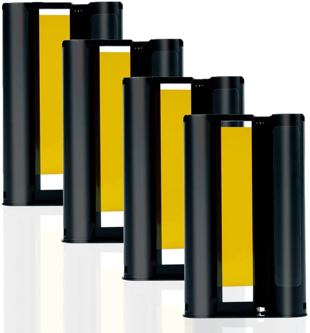 Main image of 4Pack Compatible with Liene Amber M100 M110 4x6 Photo Printer Ink Cartridge Prints 160 Sheets Photo, Only for Amber M100/M200/M110/M210 (DHP512/DHP513/DHP514/DHP515), Dye Sublimation (Without Paper)