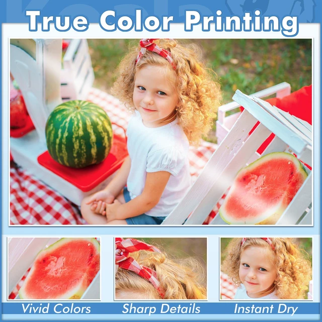 Alt view image 7 of 7 - Photo Paper Resin Coated 8x10 In Glossy Photo Printer Paper 72lb for Inkjet Printer Water Resistant 50 Sheets