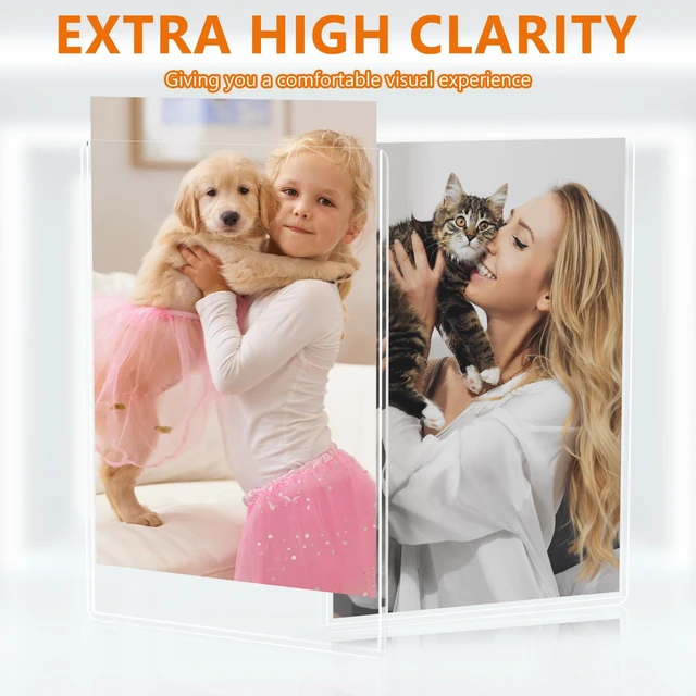 Alt view image 4 of 7 - 50PCS 6" x 9" Rigid Print Protectors Clear Hard Plastic Large Card Sleeves for Jumbo Card, Top Loading Rigid Card Sheet Protectors for Postcards, Photos, Trading & Sports Cards