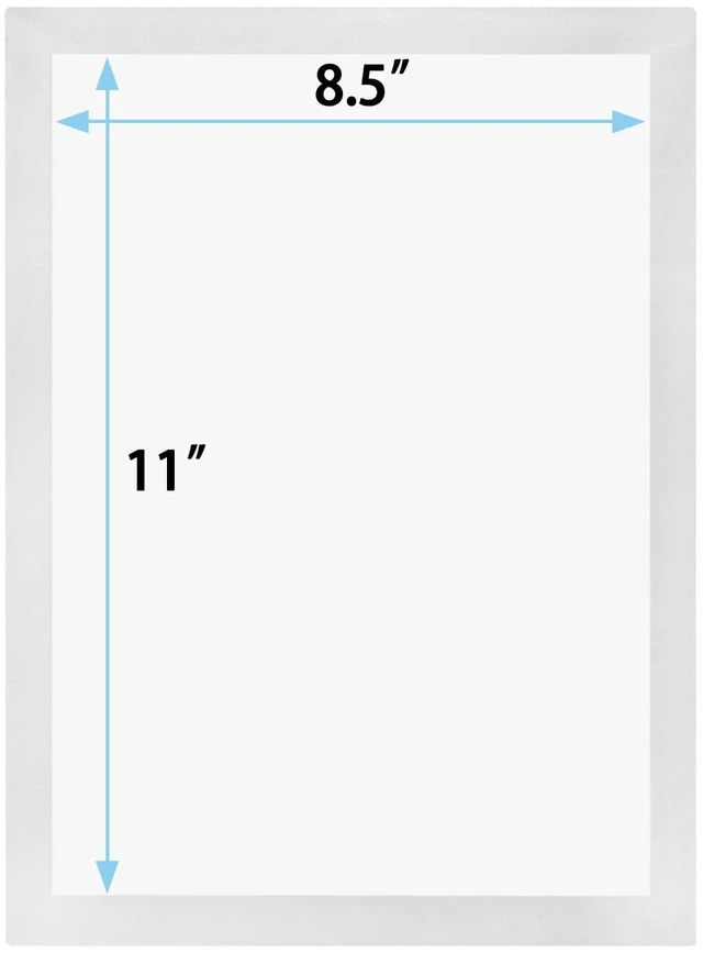 Alt view image 2 of 6 - 12 Pcs Self-Adhesive Magnetic Paper Sign Holder 8.5x11,Magnetic Closure Glossy Display Frame for Dry Erase and Reusable,Wall mount for Home Office Store Document,Front Open Waterproof Dust-Proof