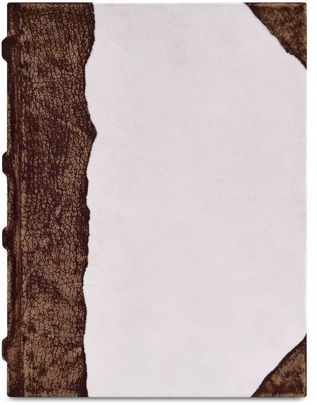 Alt view image 2 of 7 - Journals For Women Exposed Spine, Ivory 8x6. Antique Deckle Edges Watercolor Paper - Book of Shadows/Spell - Writing Notebook Sketchbook for Women and Men-8''x6'', White