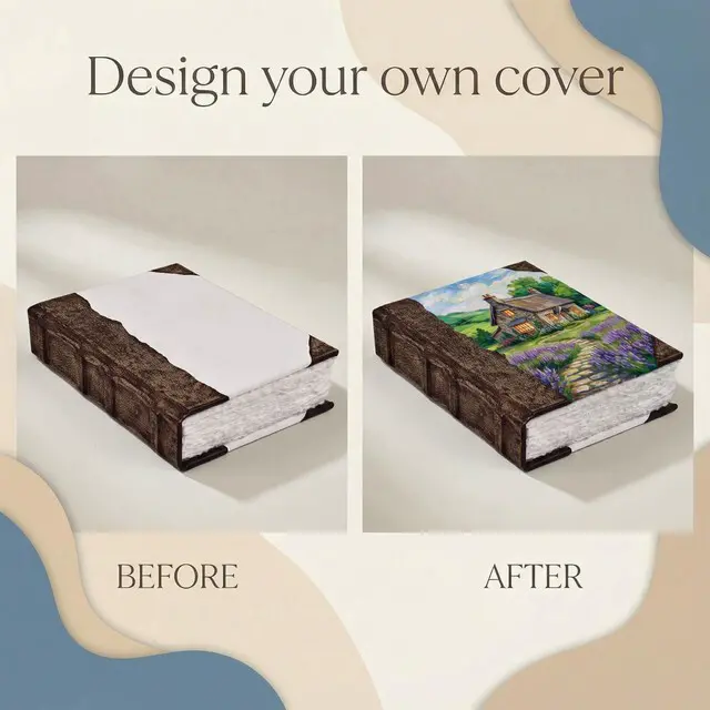 Alt view image 6 of 7 - Journals For Women Exposed Spine, Ivory 8x6. Antique Deckle Edges Watercolor Paper - Book of Shadows/Spell - Writing Notebook Sketchbook for Women and Men-8''x6'', White