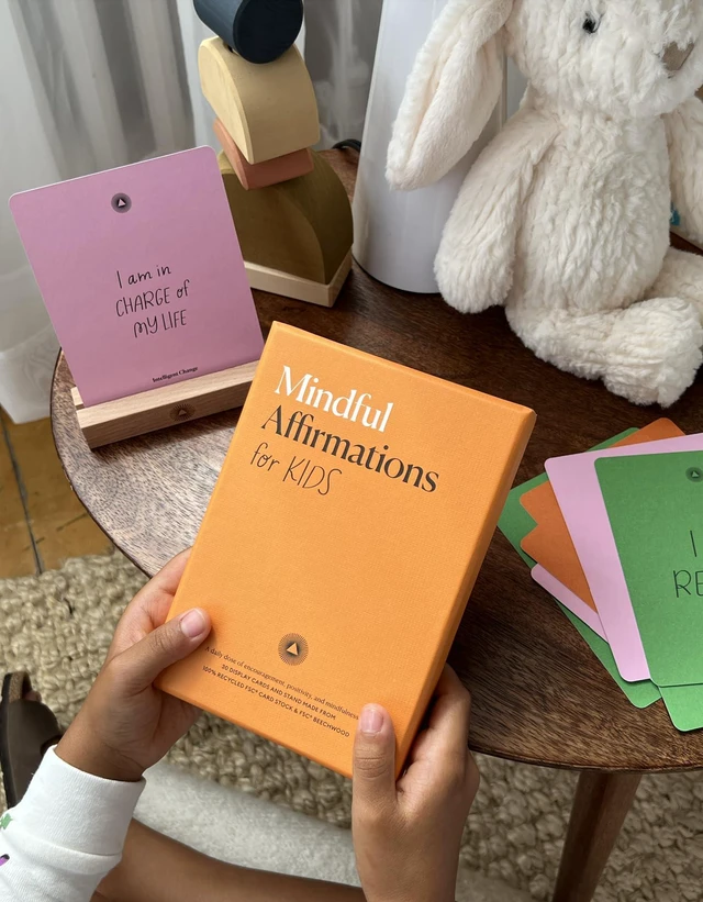 Alt view image 6 of 7 - 30 Positive Mindful Affirmation Cards for Kids with Display Stand - Perfect Gifts for Children & Teachers - Daily Inspiration for Self-Esteem & Positivity
