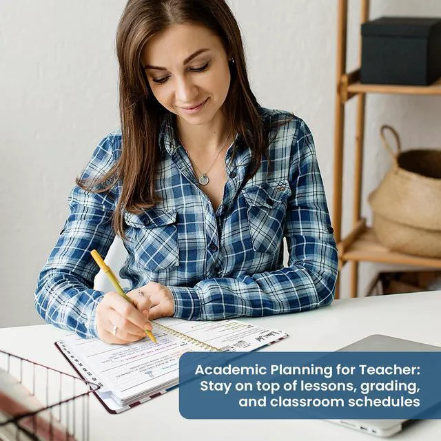 Alt view image 7 of 7 - Planner 2026-2027, Monthly & Weekly Jul 2026-Jun 2027 Calendar Planner 6.3" x 8.5", Hardcover Academic Organizer with Tabs, Pretty Calendar Book for Women, Students, Teachers, Star Riders