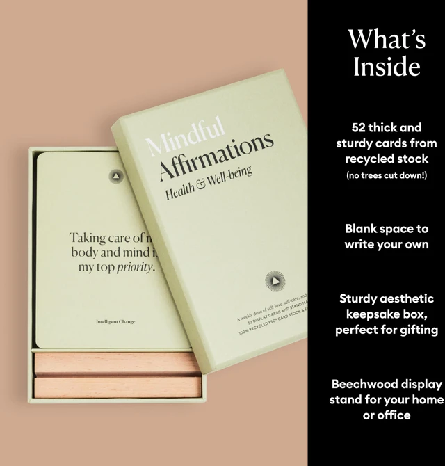 Alt view image 4 of 7 - Mindful Affirmation Cards for Health and Wellbeing